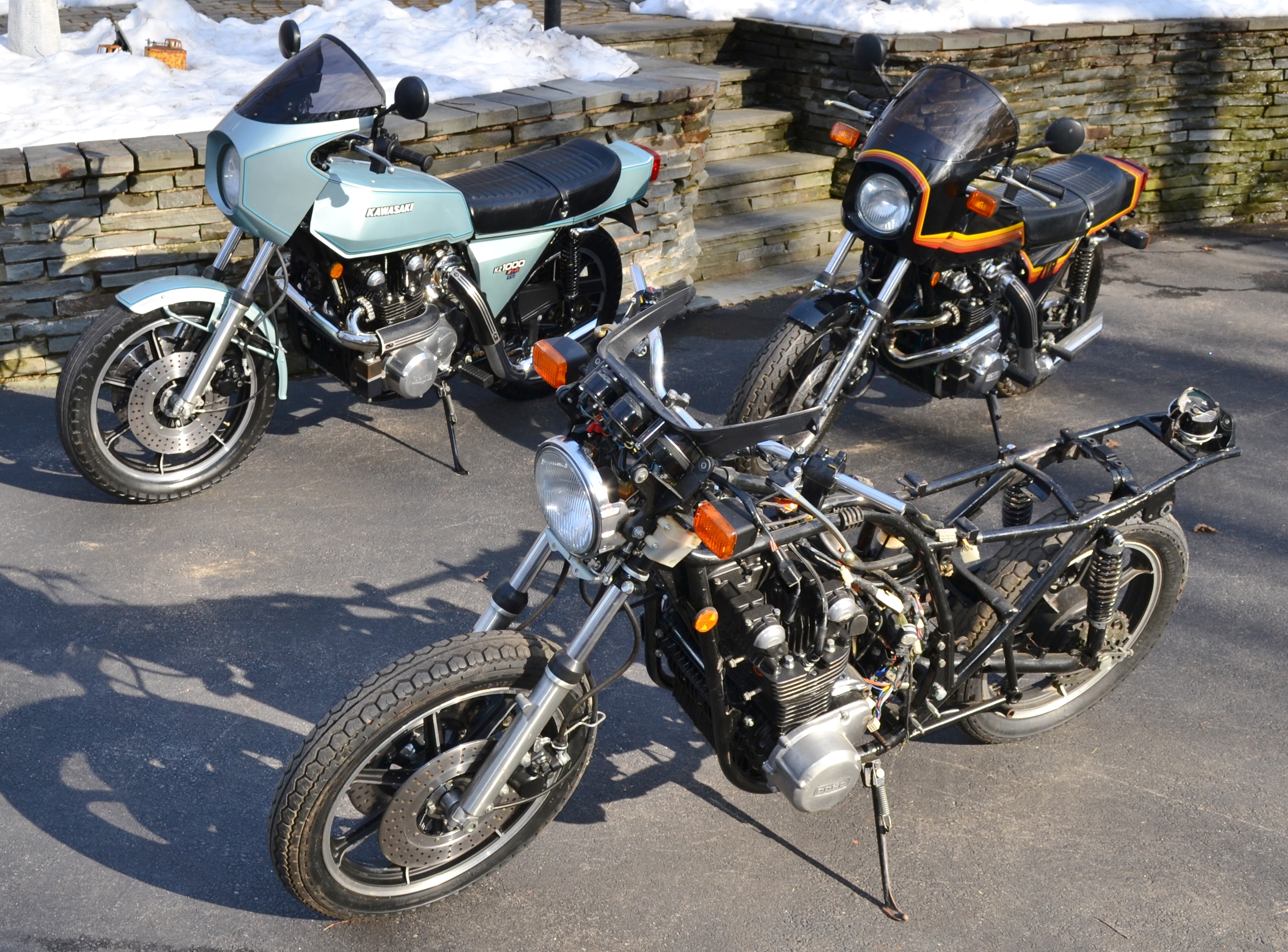 Super Rare Vintage Kawasaki Z1R-TC’s!